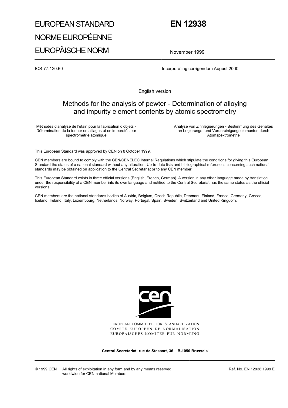 BS EN 12938-2000 (2001).pdf_第3页