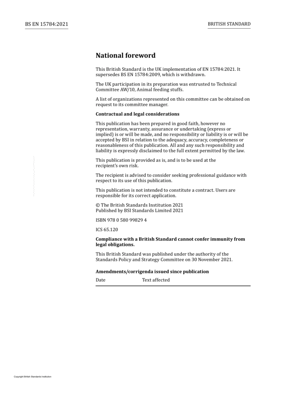 BS_EN_15784_2021_Animal_feeding_stuffs_Methods_of_sampling_and_analysis.pdf_第2页