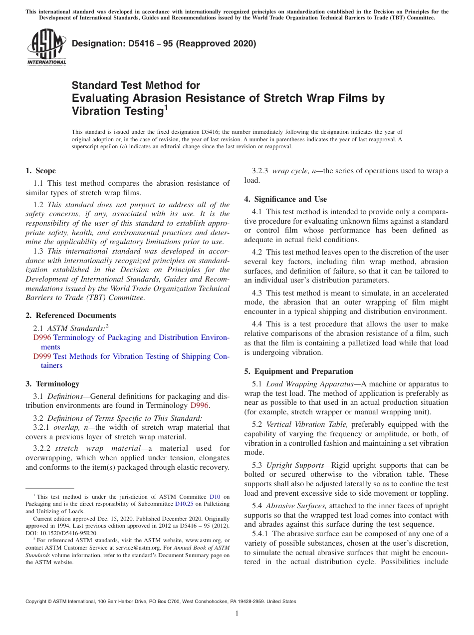 ASTM D5416 - 95 (2020).pdf_第1页