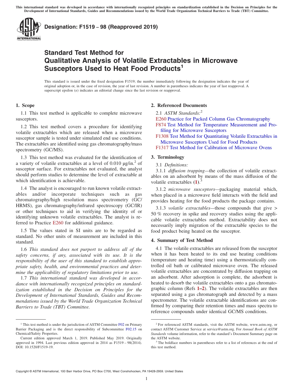 ASTM F1519 - 98 (2019).pdf_第1页