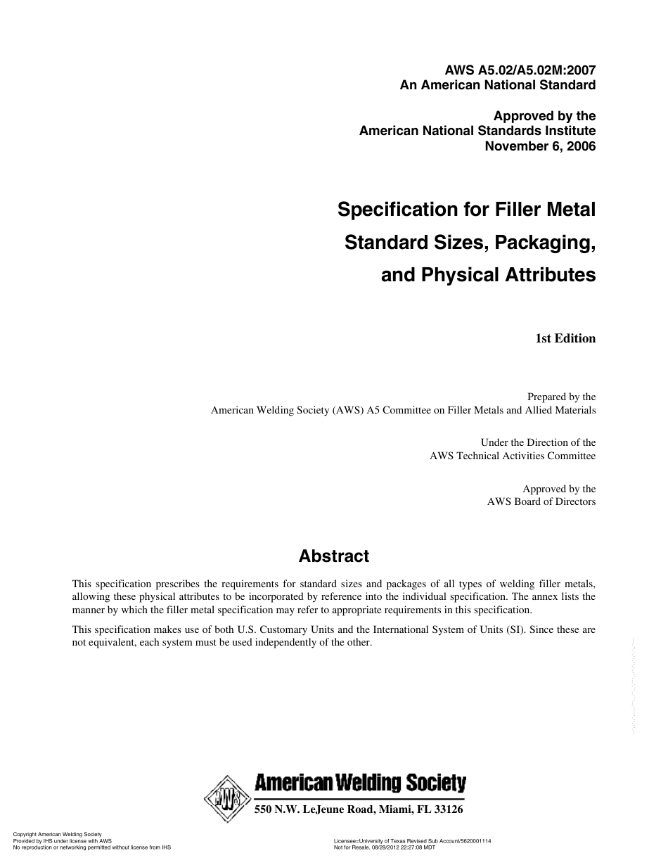 AWS A5.02 - A5.02M-2007.pdf_第2页