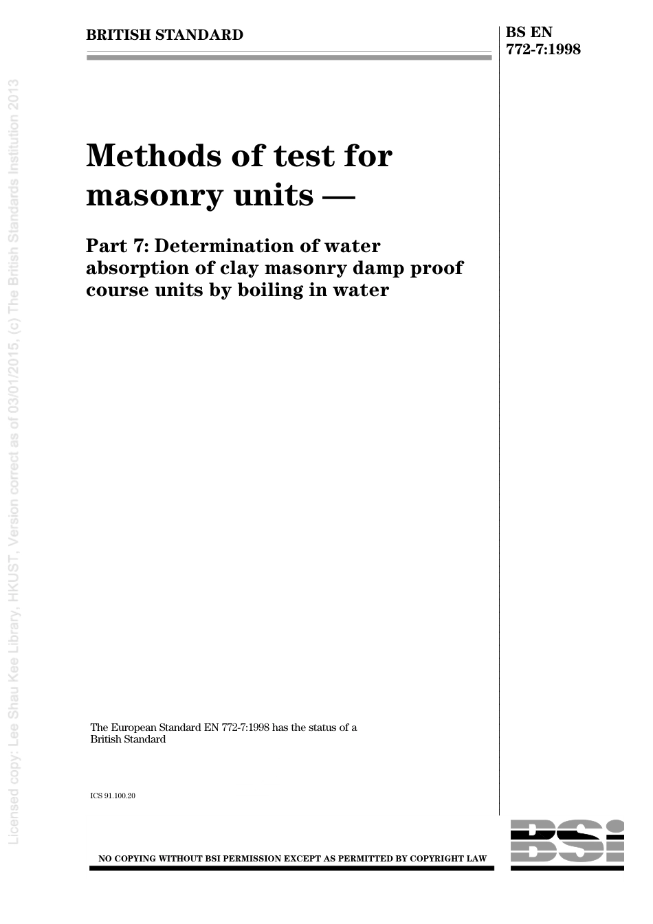 BS EN 00772-7-1998.pdf_第1页