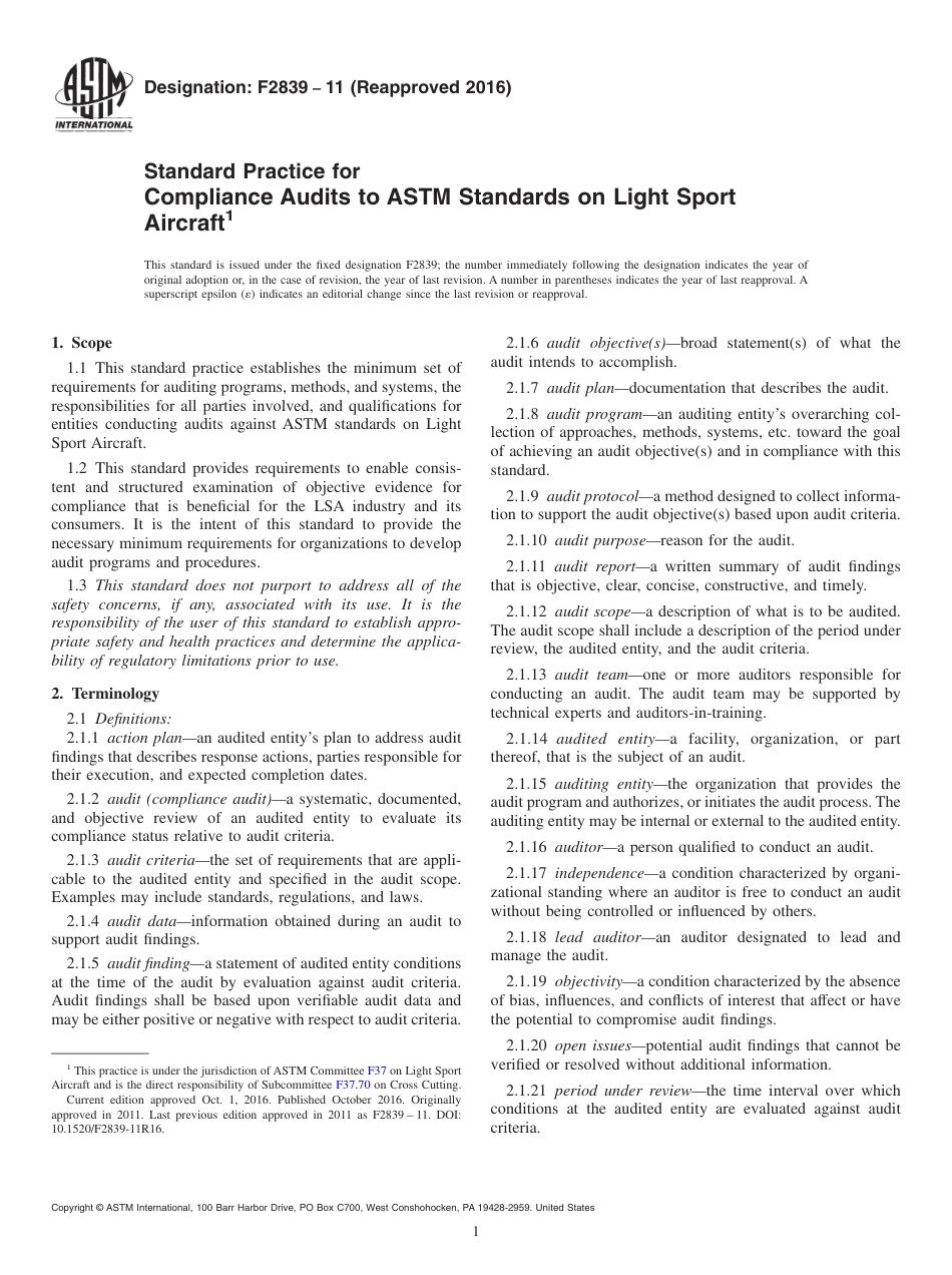 ASTM F2839 - 11 (2016).pdf_第1页