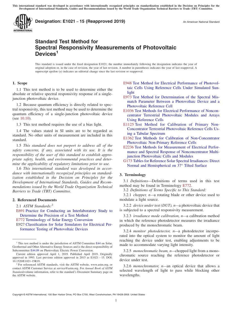 ASTM E1021 - 15 (2019).pdf_第1页
