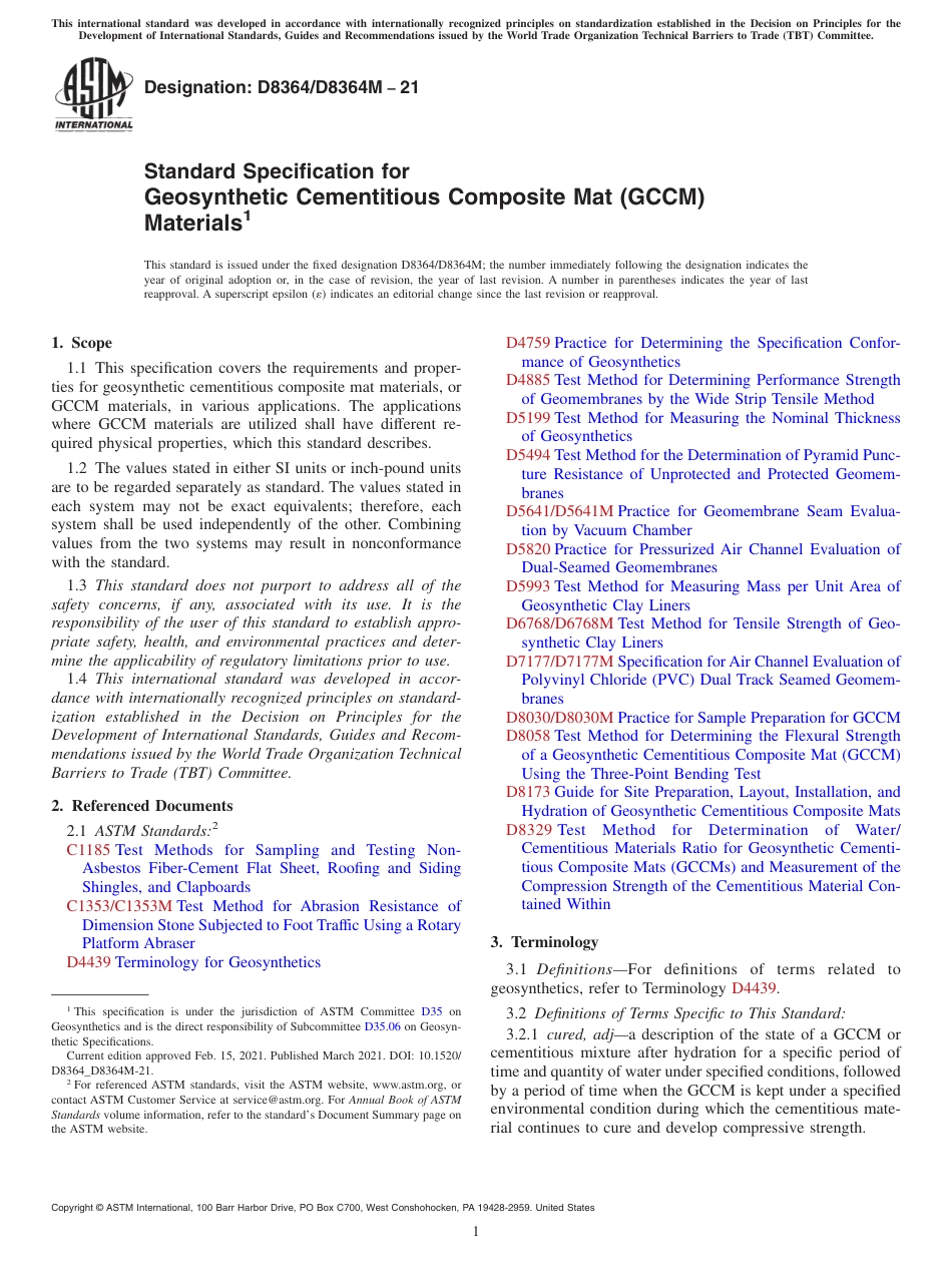 ASTM D8364 - D 8364M - 21.pdf_第1页