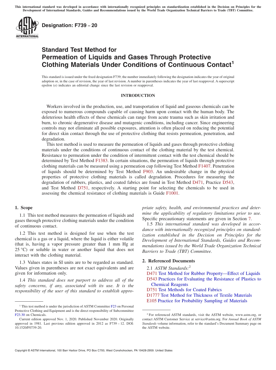 ASTM F739 - 20.pdf_第1页