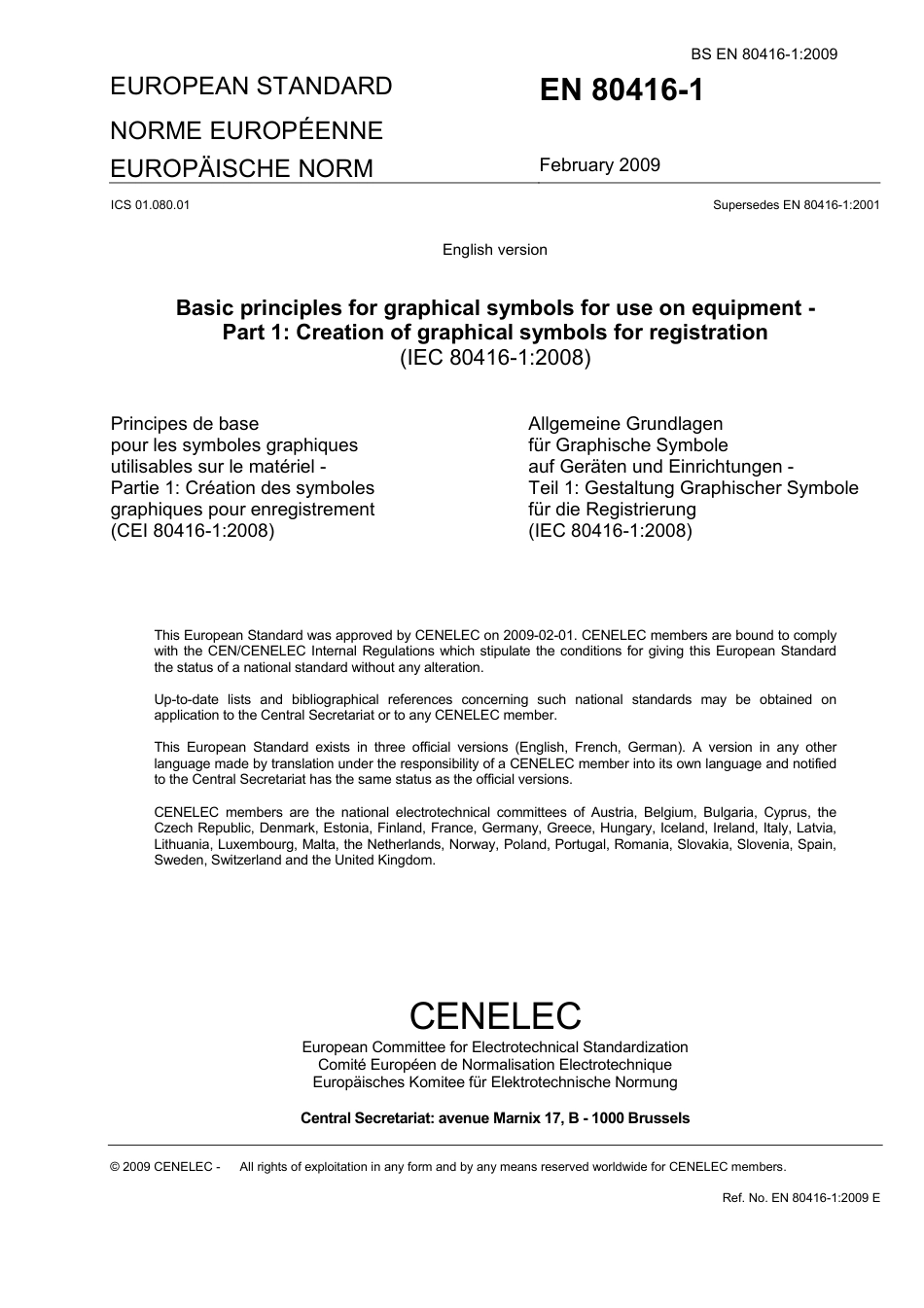 BS EN 80416-1-2009.pdf_第3页