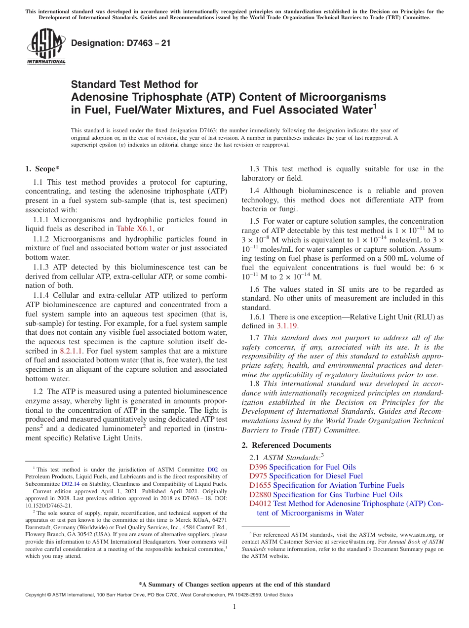 ASTM D7463 - 21.pdf_第1页