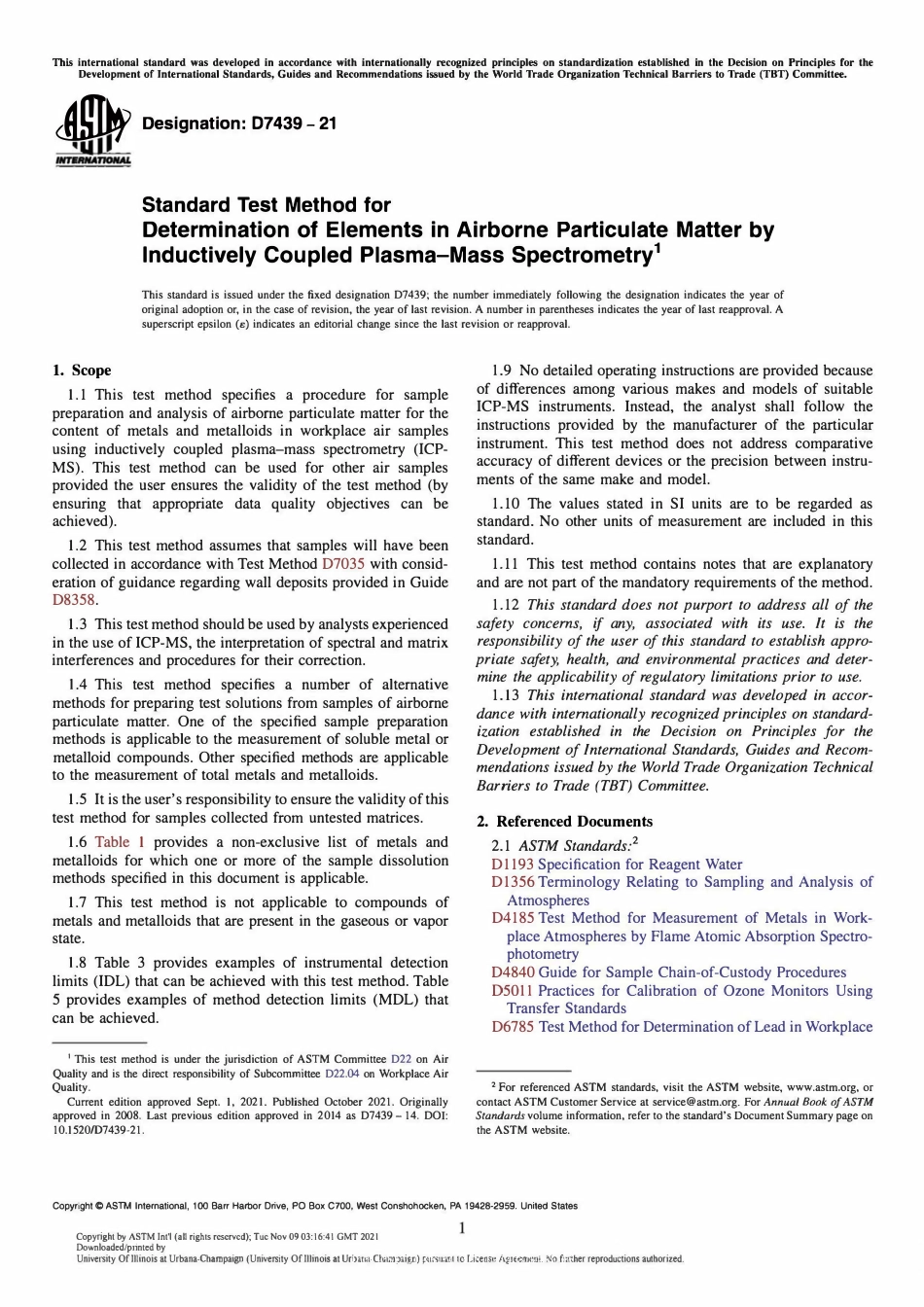 ASTM D7439-21.pdf_第1页