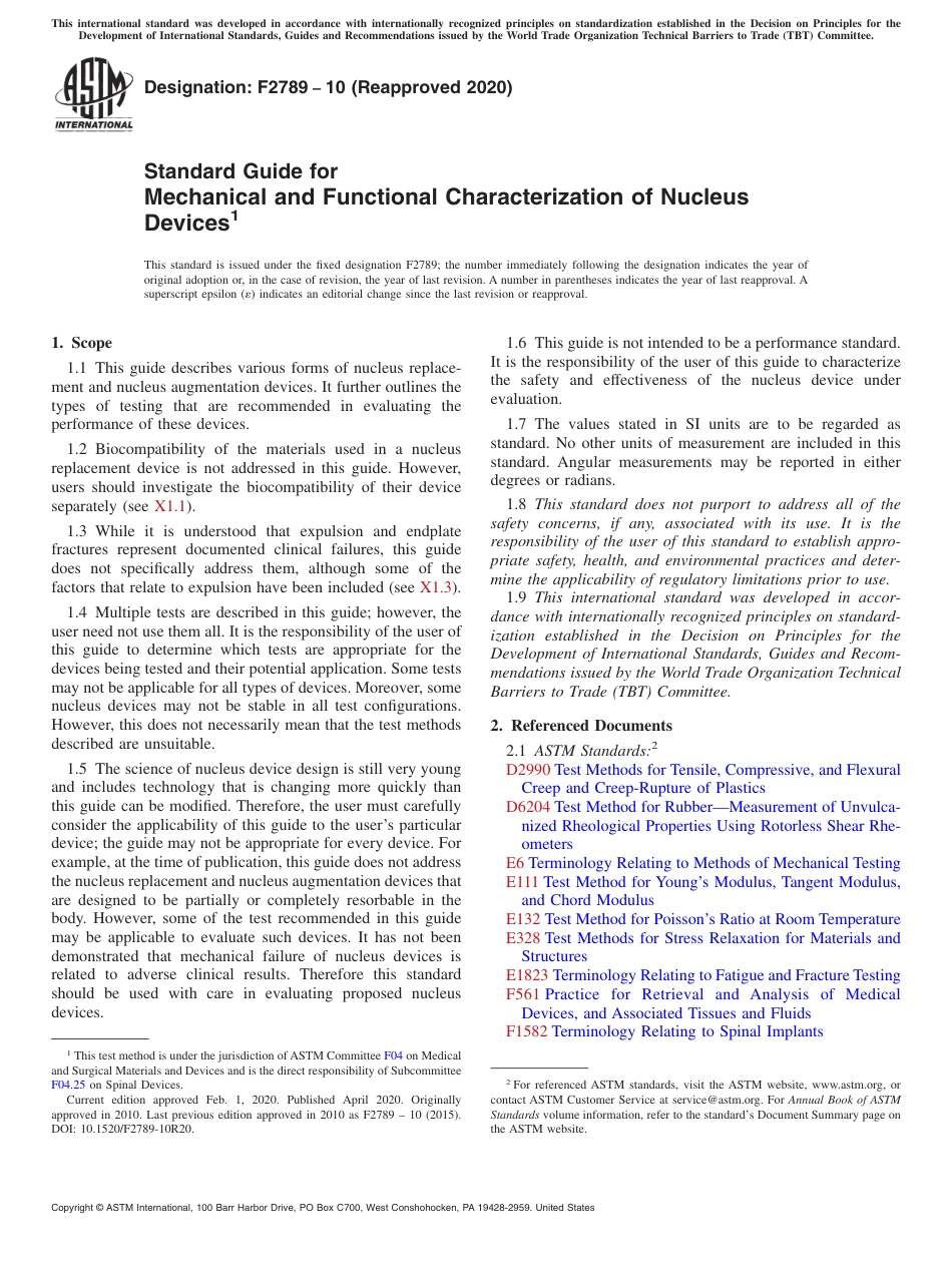 ASTM F2789 - 10 (2020).pdf_第1页