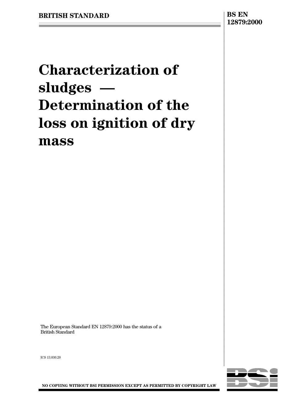 BS EN 12879-2000.pdf_第1页