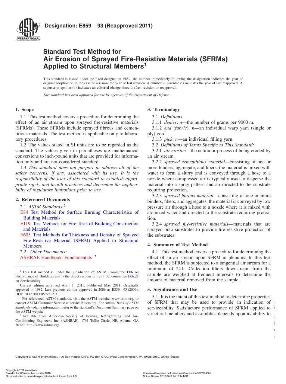 ASTM E859__93 (Reapproved 2011).pdf_第1页