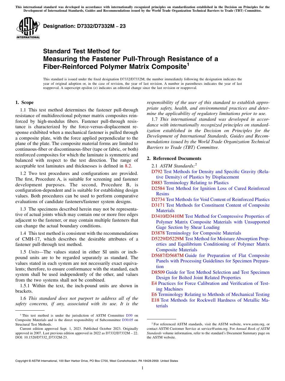 ASTM D7332 - D 7332M - 23.pdf_第1页