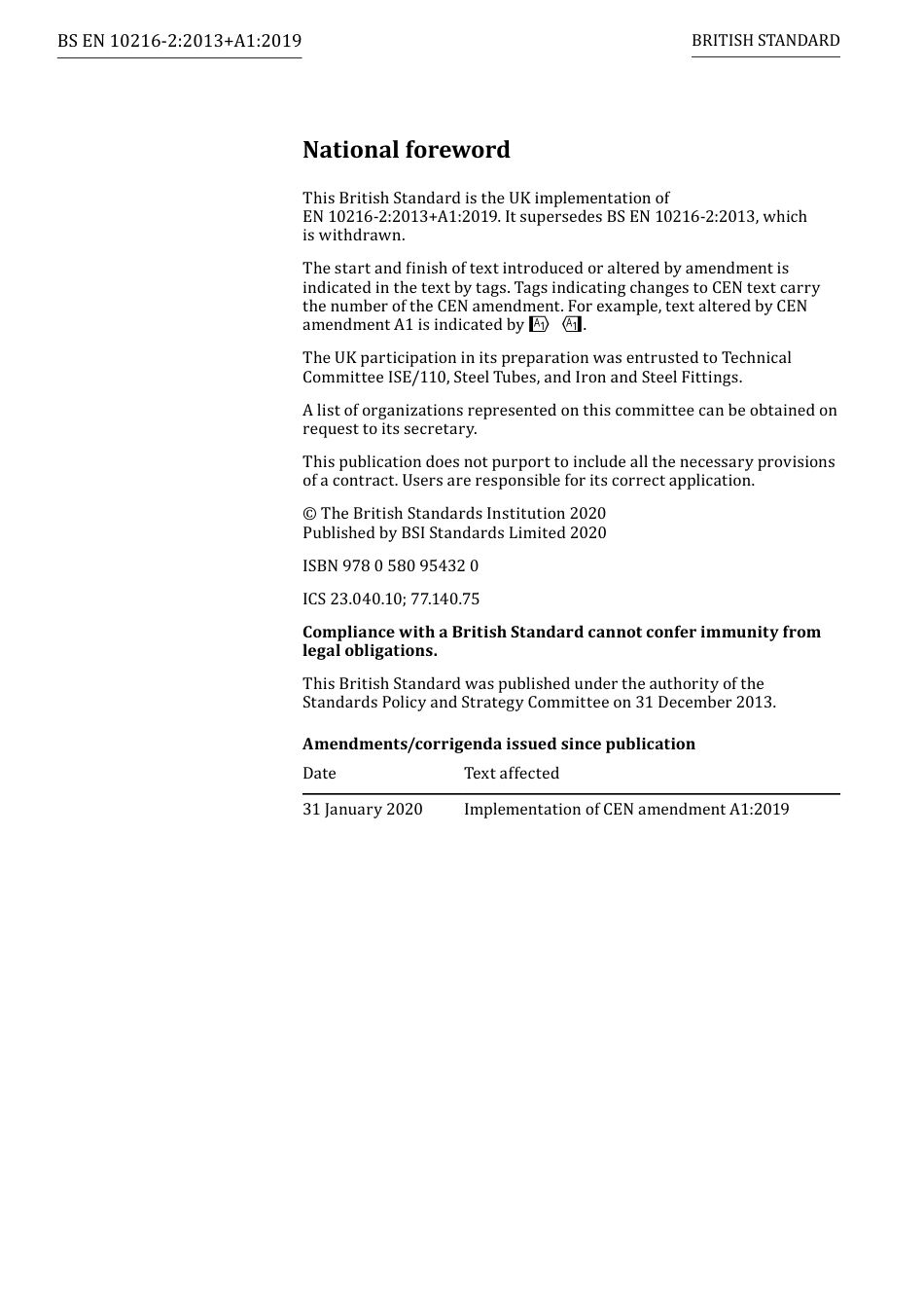 BS EN 10216-2-2013 + A1-2019.pdf_第2页