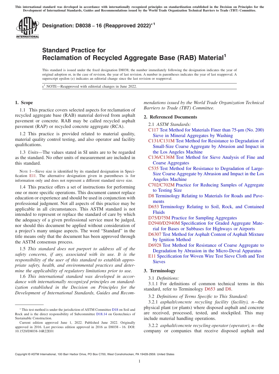 ASTM D8038 - 16 (2022)e1.pdf_第1页