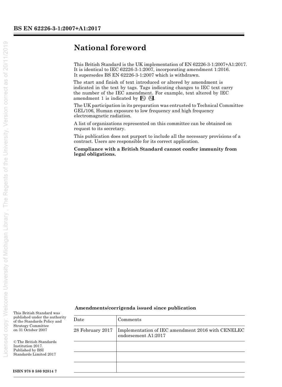 BS EN 62226-3-1-2007 + A1-2017.pdf_第2页
