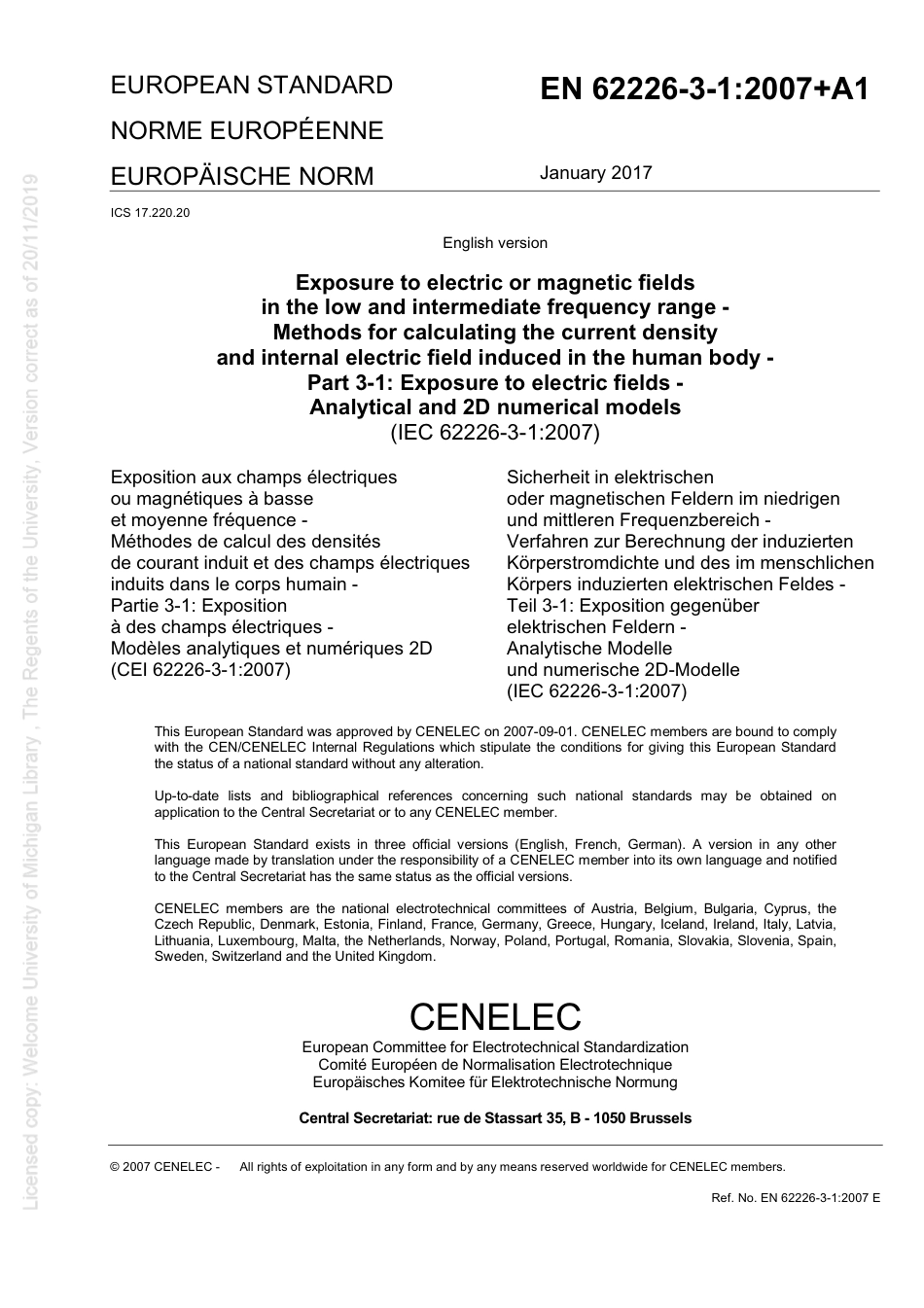 BS EN 62226-3-1-2007 + A1-2017.pdf_第3页