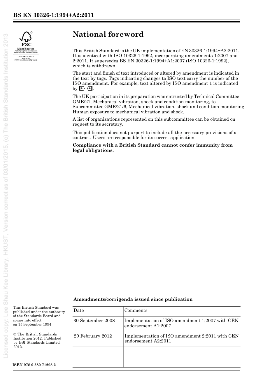 BS EN 30326-1-1994 + A2-2011 (2012).pdf_第2页