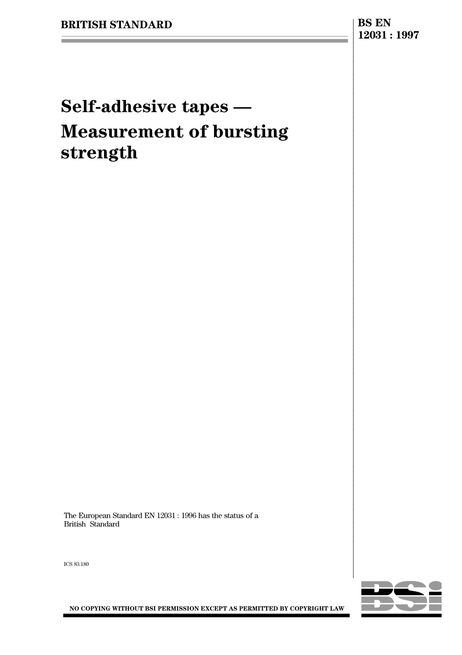 BS EN 12031-1997.pdf_第1页