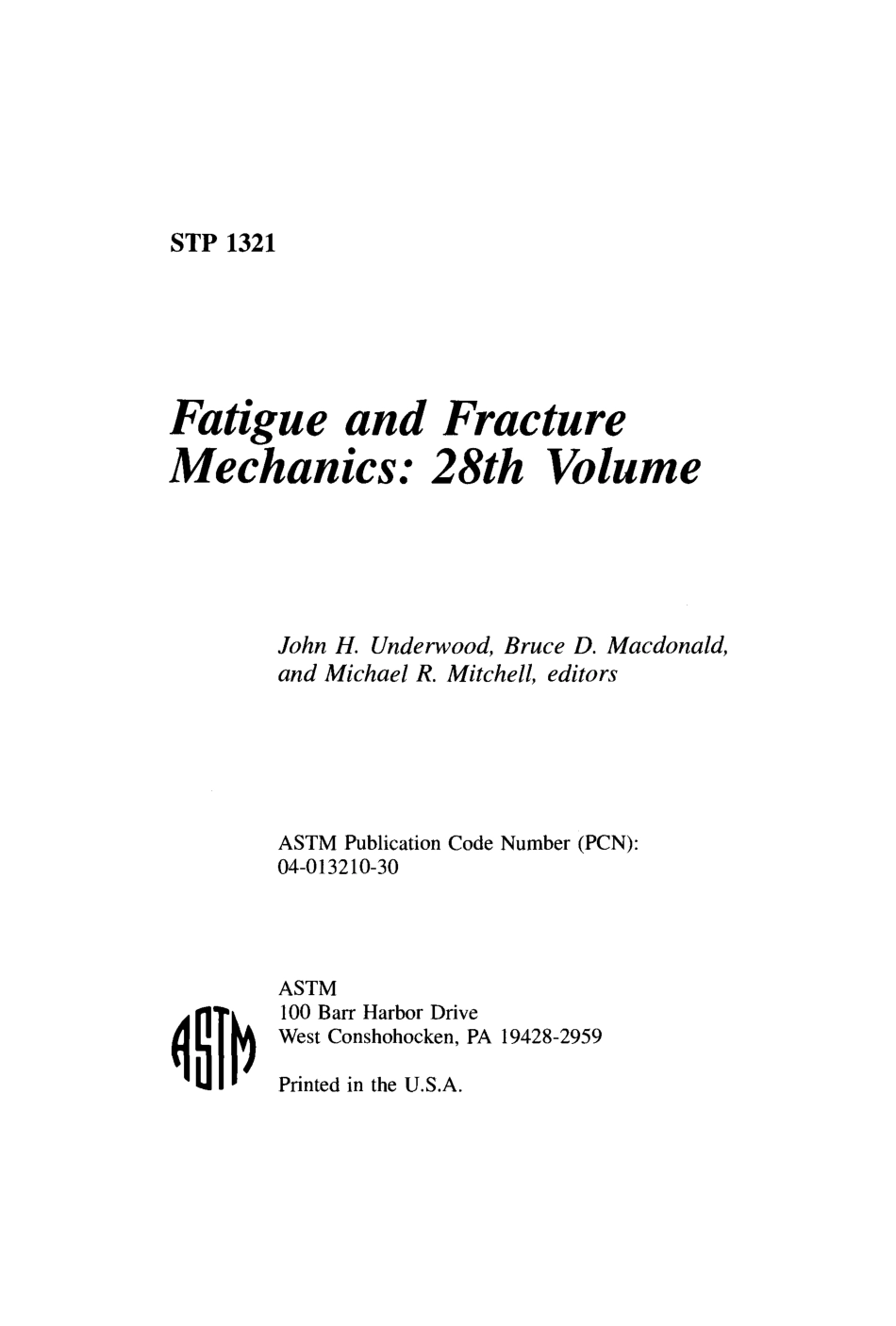 ASTM STP 1321-1997.pdf_第2页