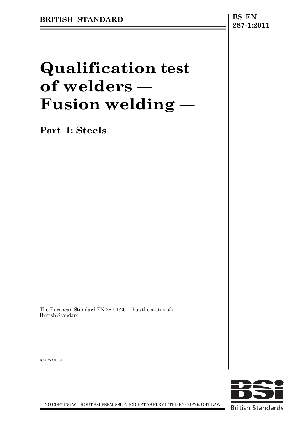 BS EN 00287-1-2011.pdf_第1页