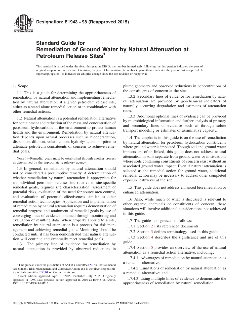 ASTM E1943 - 98 (2015).pdf_第1页