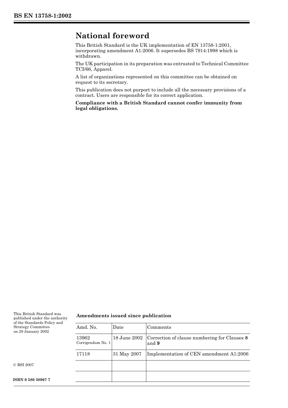 BS EN 13758-1-2002 (2007).pdf_第2页