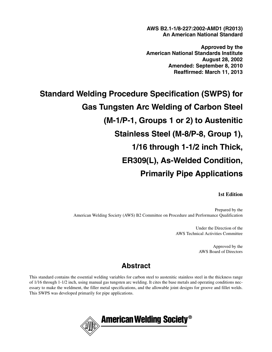 AWS B2.1-1 - 8-227-2002-AMD1-2010 (2013).pdf_第2页