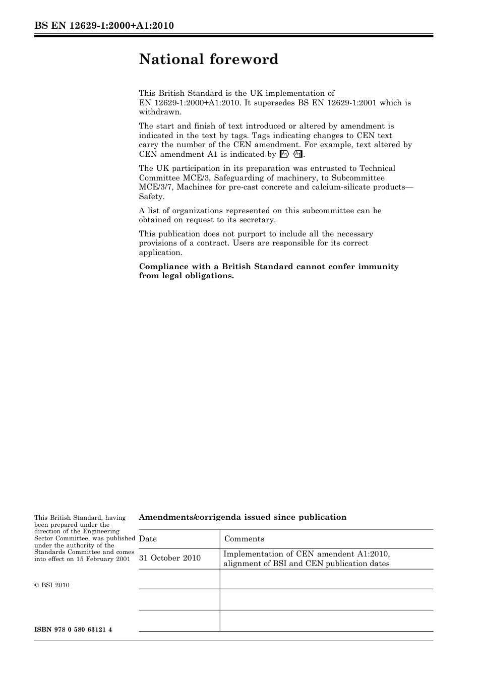 BS EN 12629-1-2000 + A1-2010.pdf_第2页