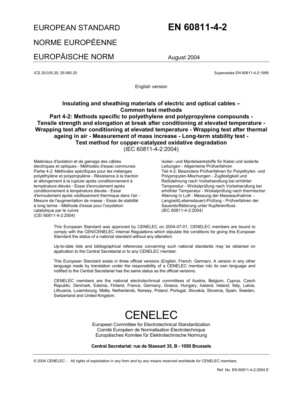 BS EN 60811-4-2-2004.pdf_第3页