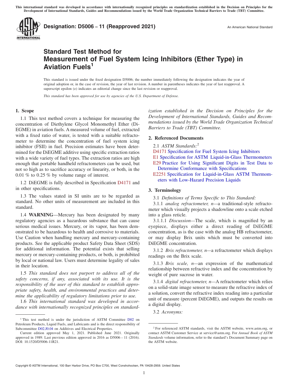 ASTM D5006 - 11 (2021).pdf_第1页
