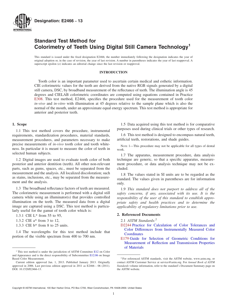 ASTM E2466 - 13.pdf_第1页