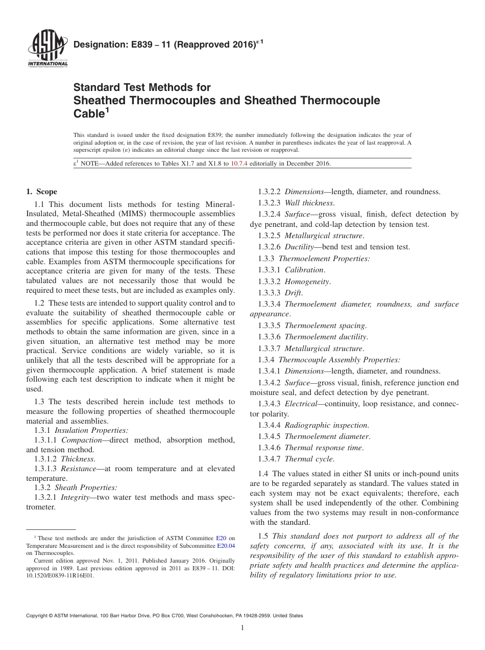 ASTM E839-11 (Reapproved 2016)e1.pdf_第1页