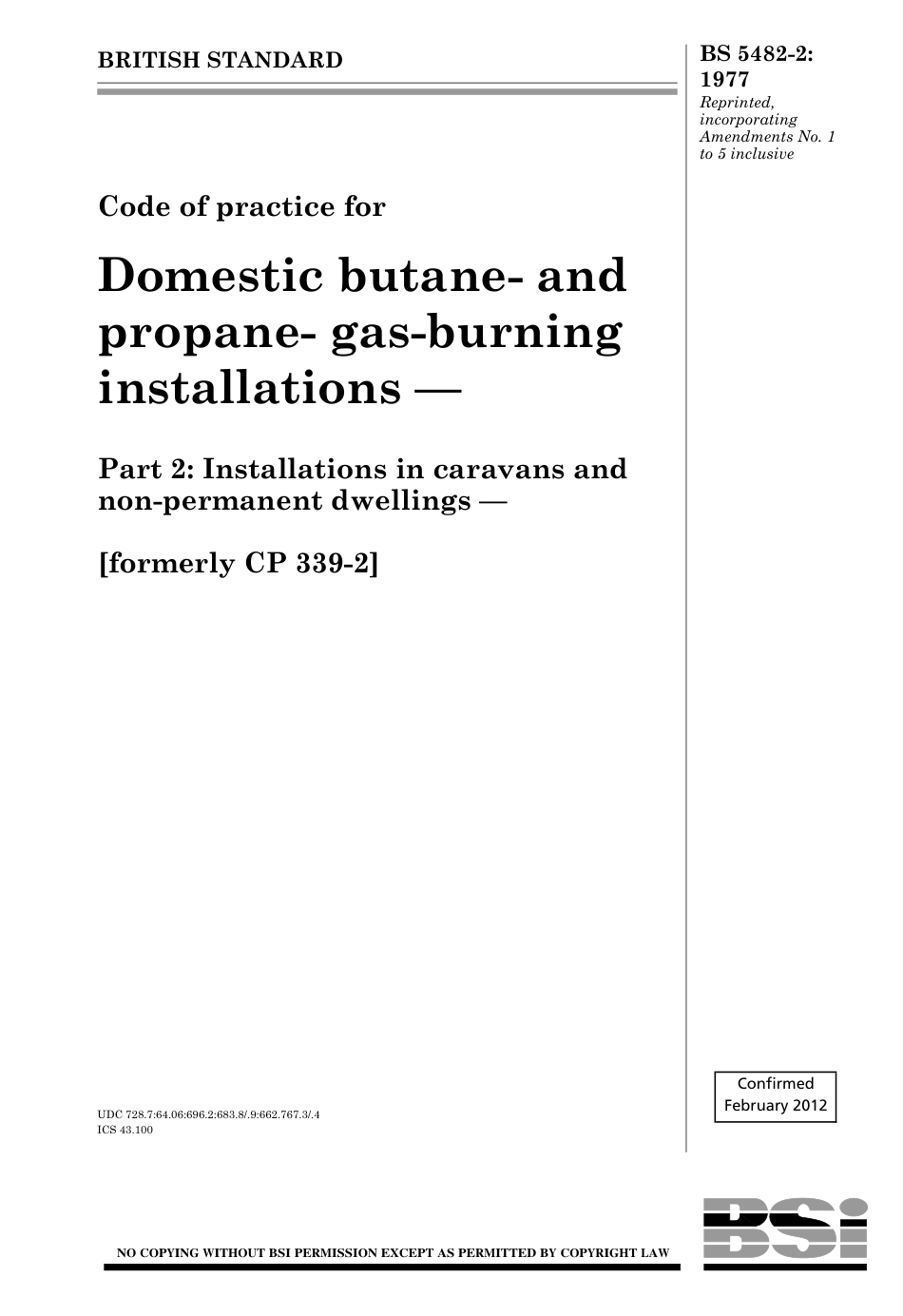 BS_5482_2_1977_Domestic_butane_vans_and_non_permanent_dwellings.pdf_第1页
