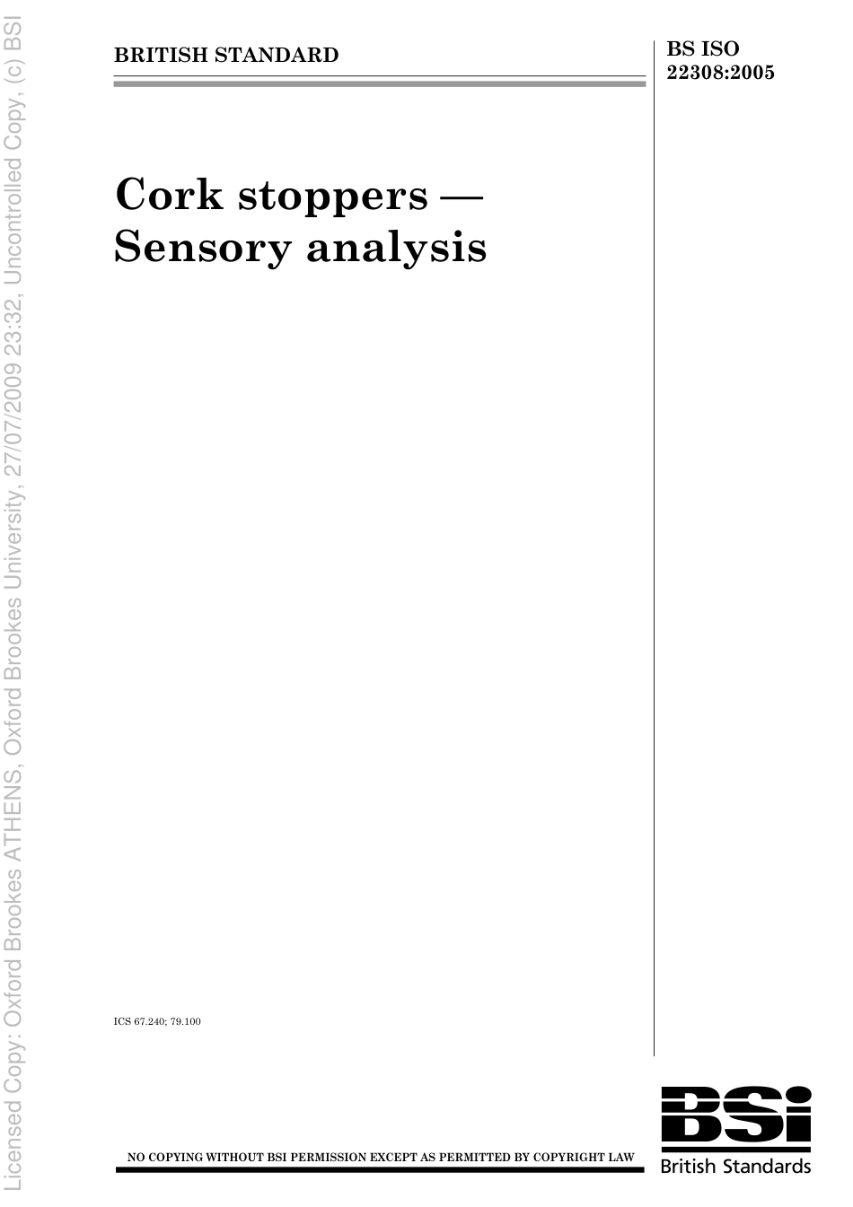 BS ISO 223082005.pdf_第1页