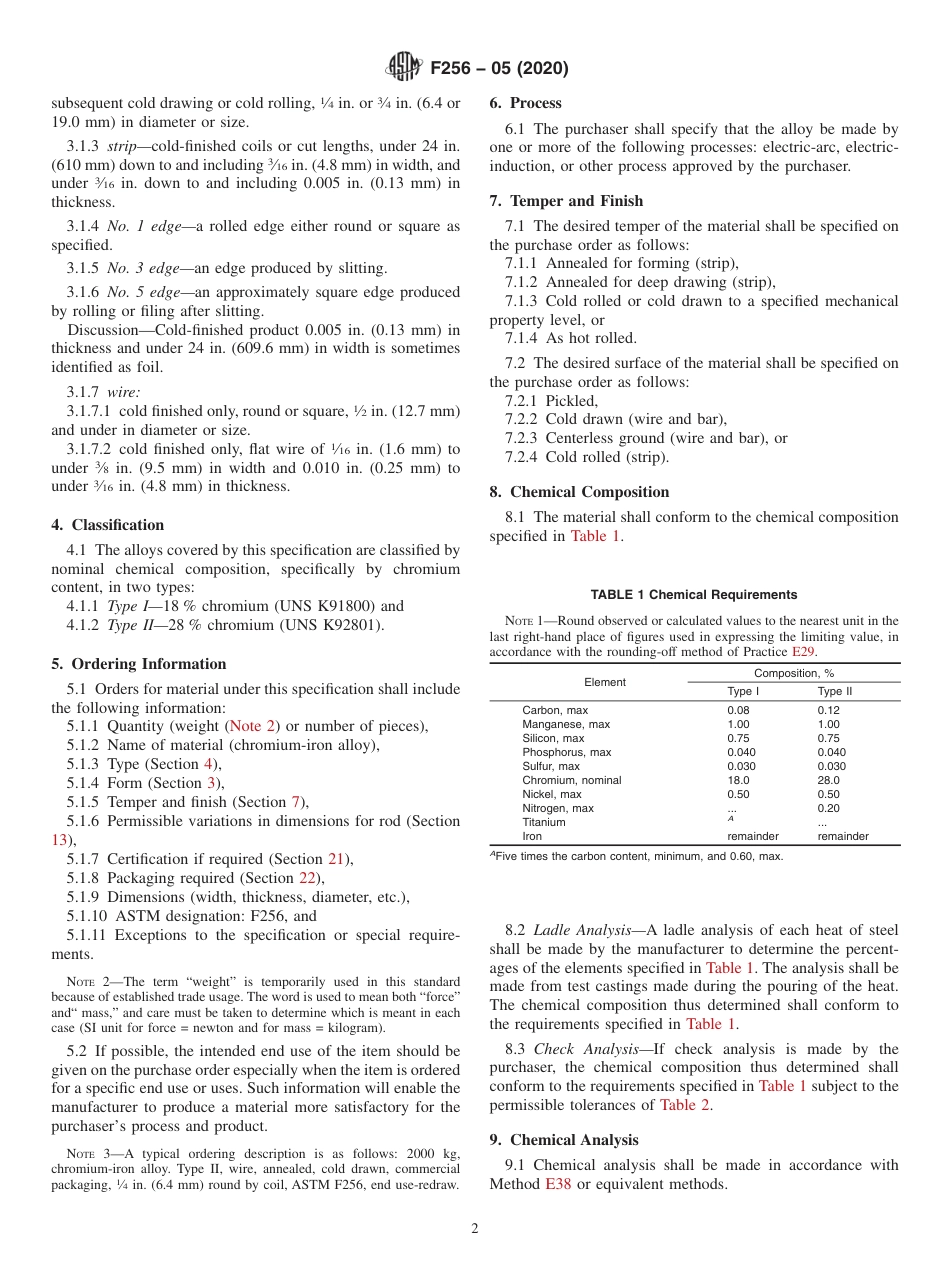 ASTM F256 - 05 (2020).pdf_第2页