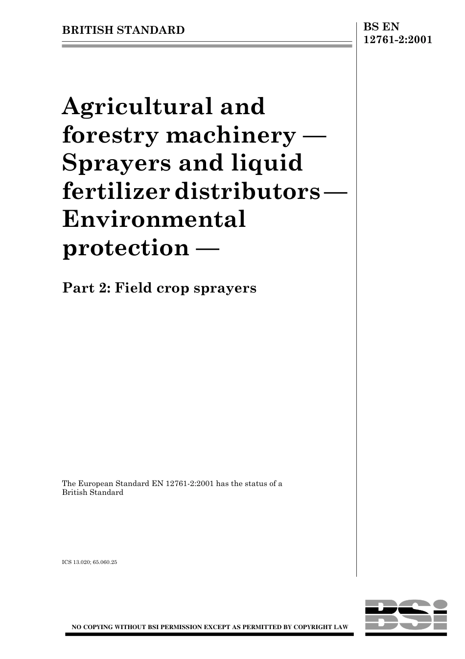 BS EN 12761-2-2001.pdf_第1页