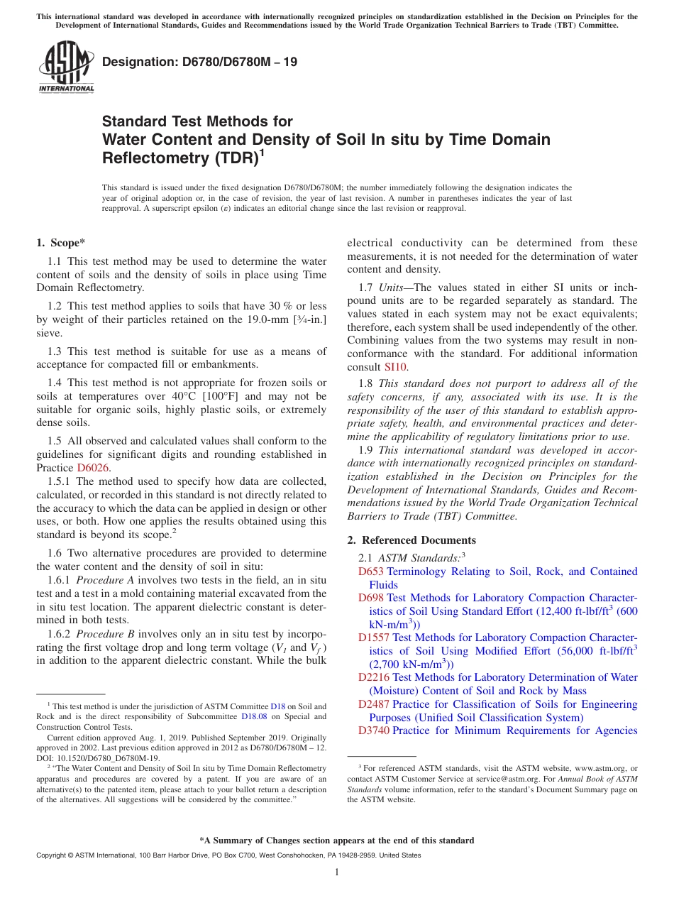 ASTM D6780 - D 6780M - 19.pdf_第1页