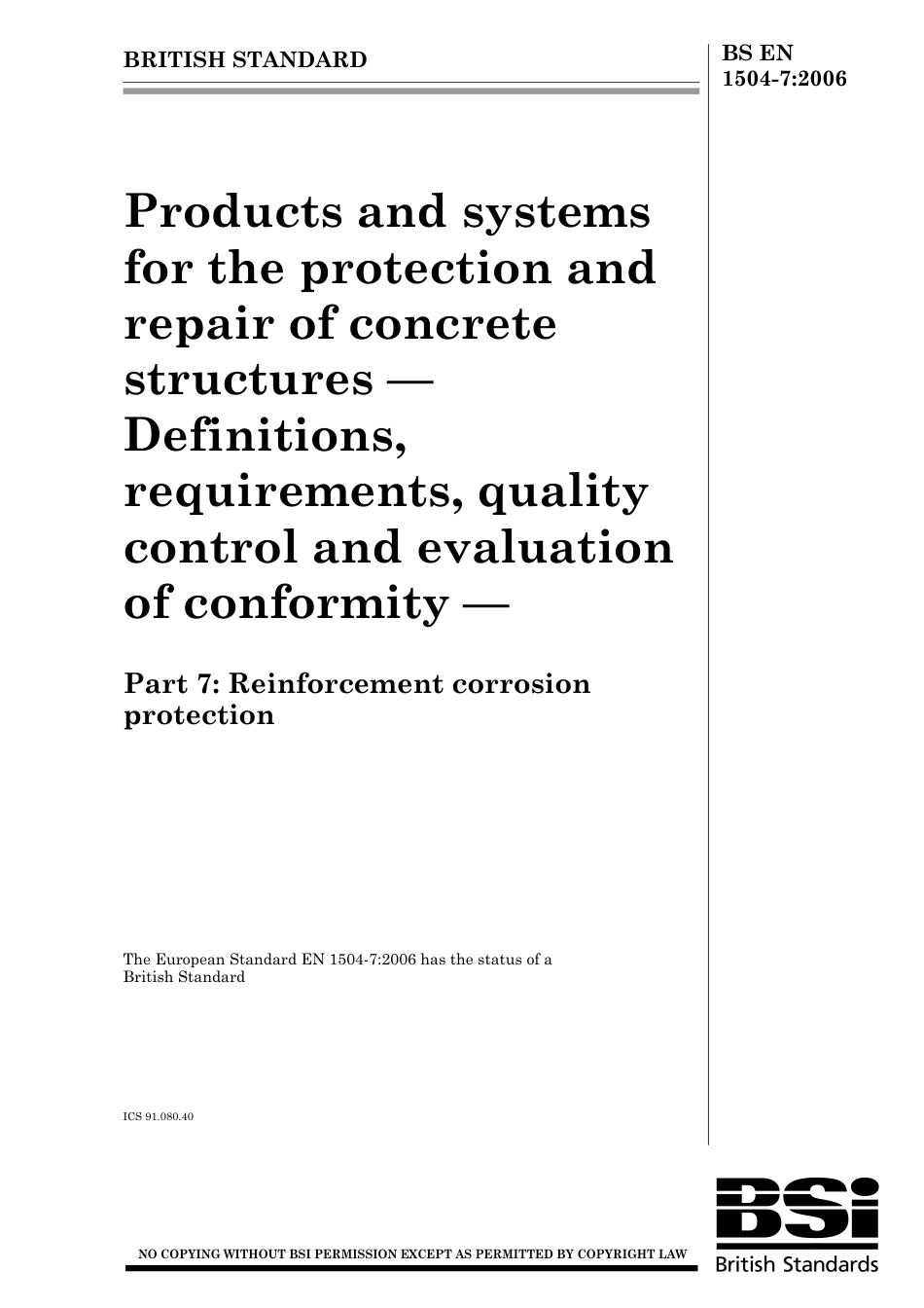 BS EN 01504-7-2006.pdf_第1页