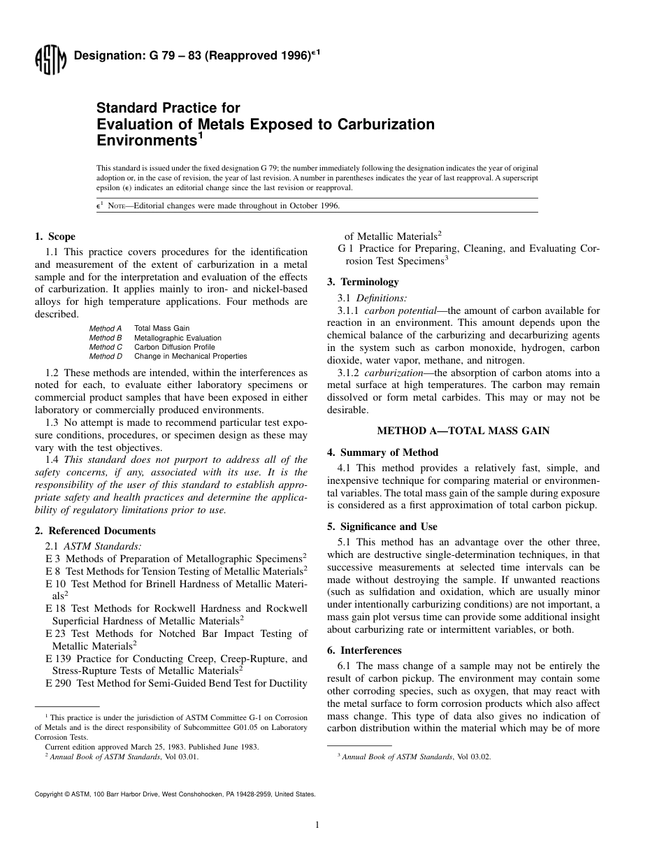 ASTM G79 - 83 (1996)e1.pdf_第1页