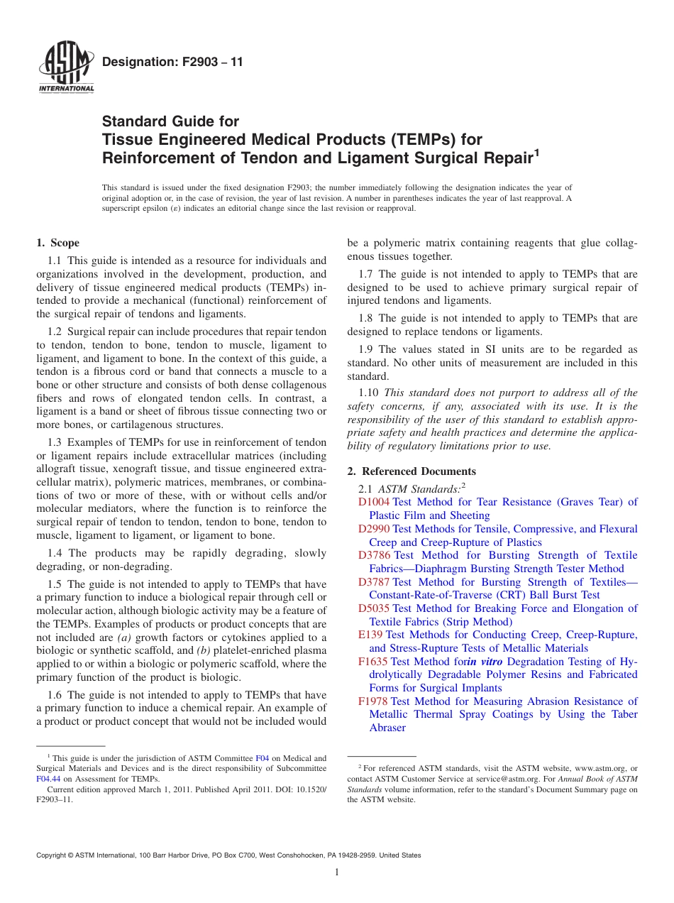 ASTM F2903 - 11.pdf_第1页