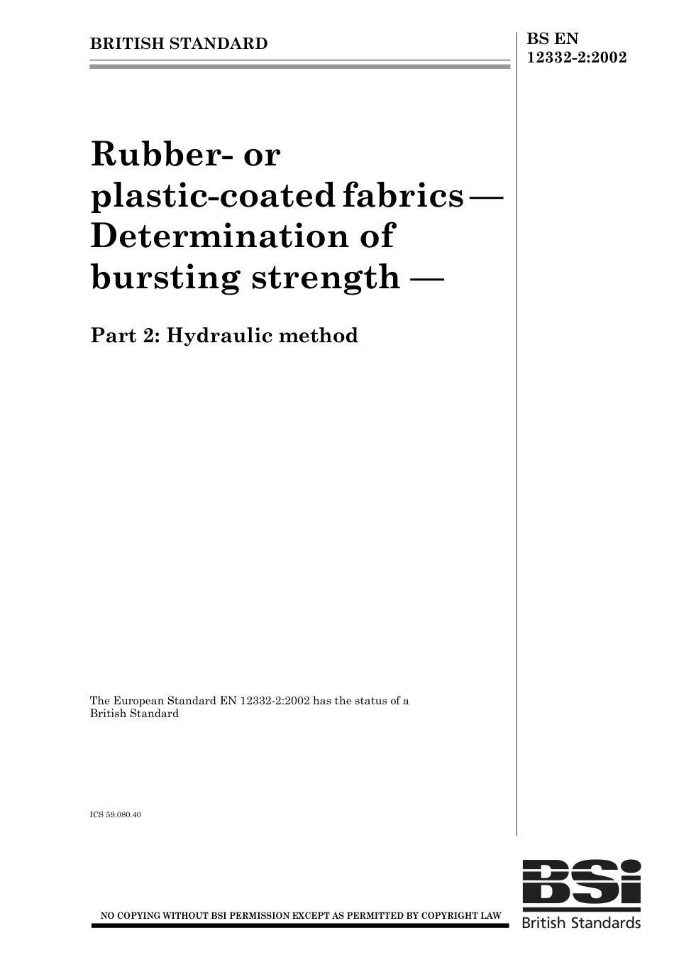 BS EN 12332-2-2002.pdf_第1页