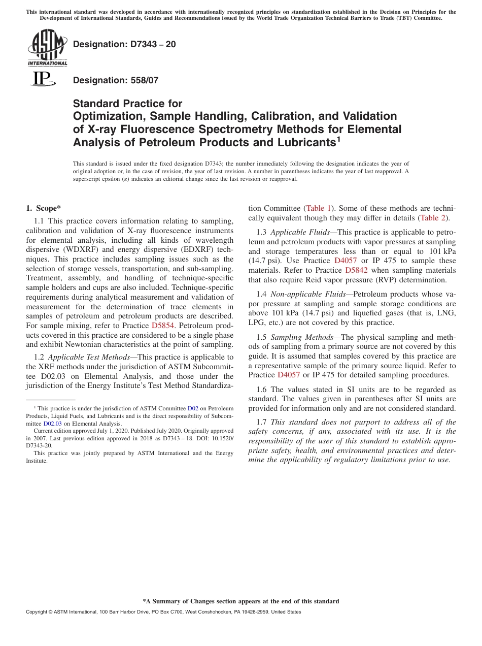 ASTM D7343 - 20.pdf_第1页