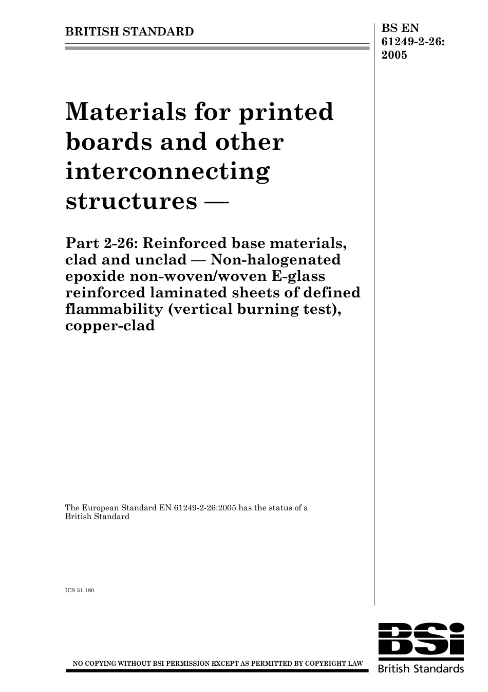 BS EN 61249-2-26-2005.pdf_第1页