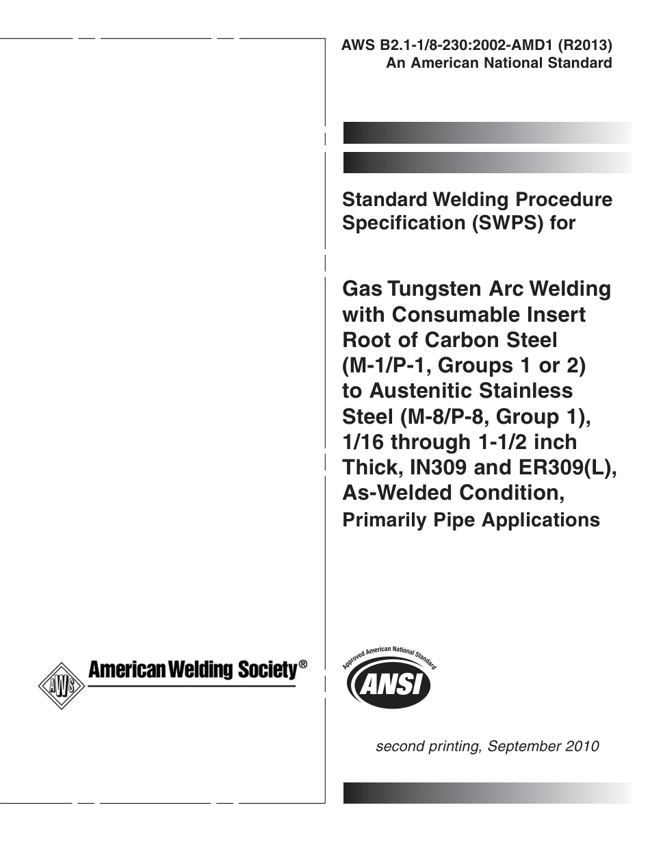 AWS B2.1-1 - 8-230-2002-AMD1-2010 (2013).pdf_第1页