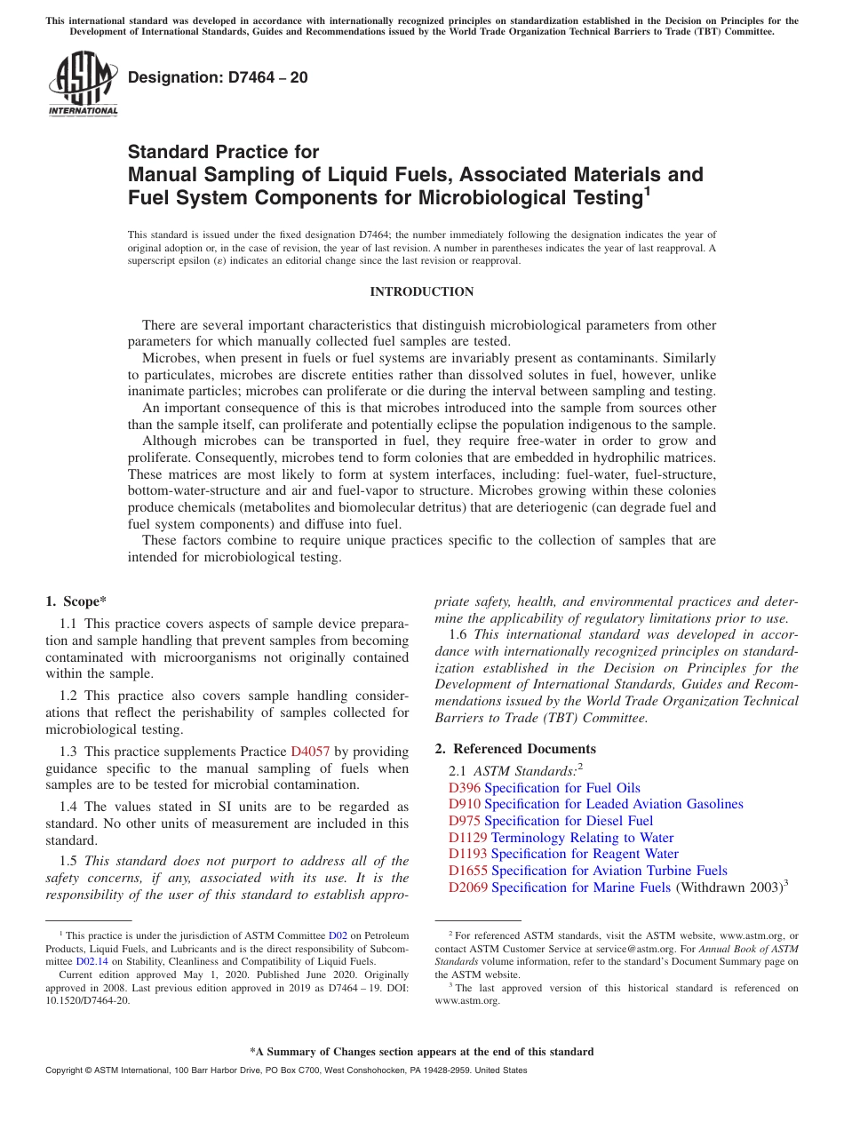 ASTM D7464 - 20.pdf_第1页