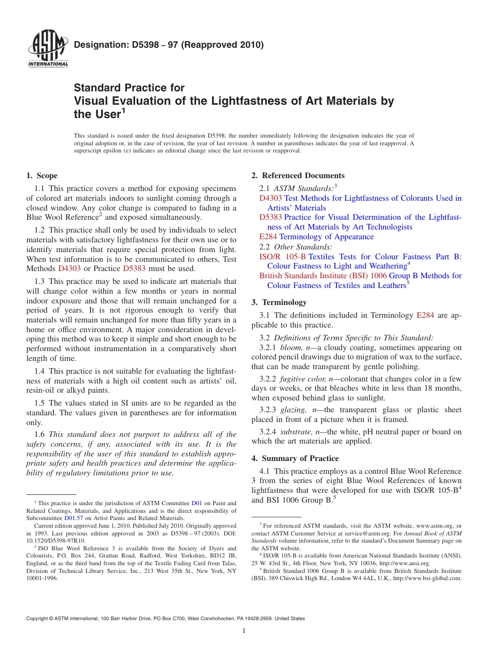 ASTM D5398 - 97 (2010).pdf_第1页