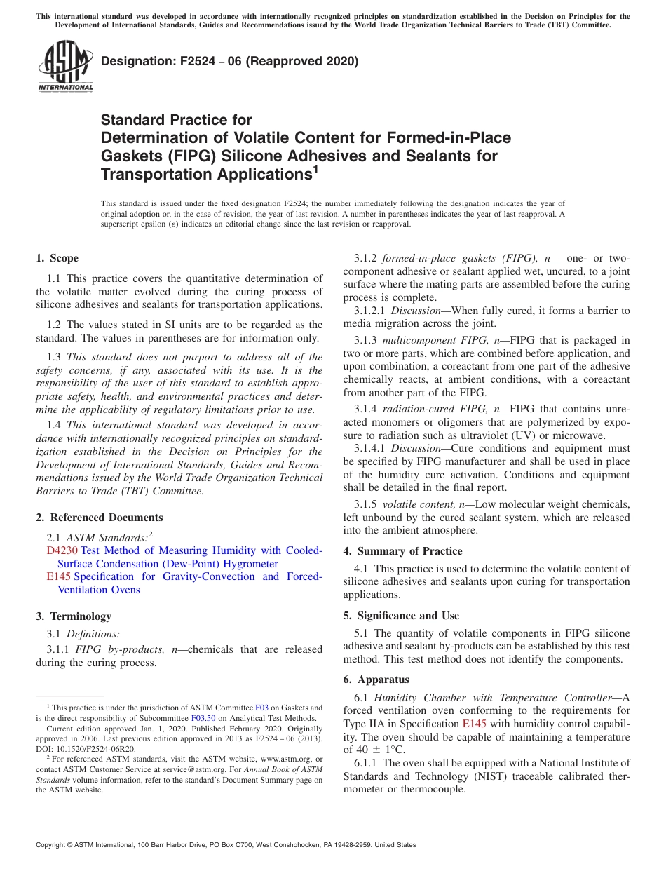 ASTM F2524 - 06 (2020).pdf_第1页