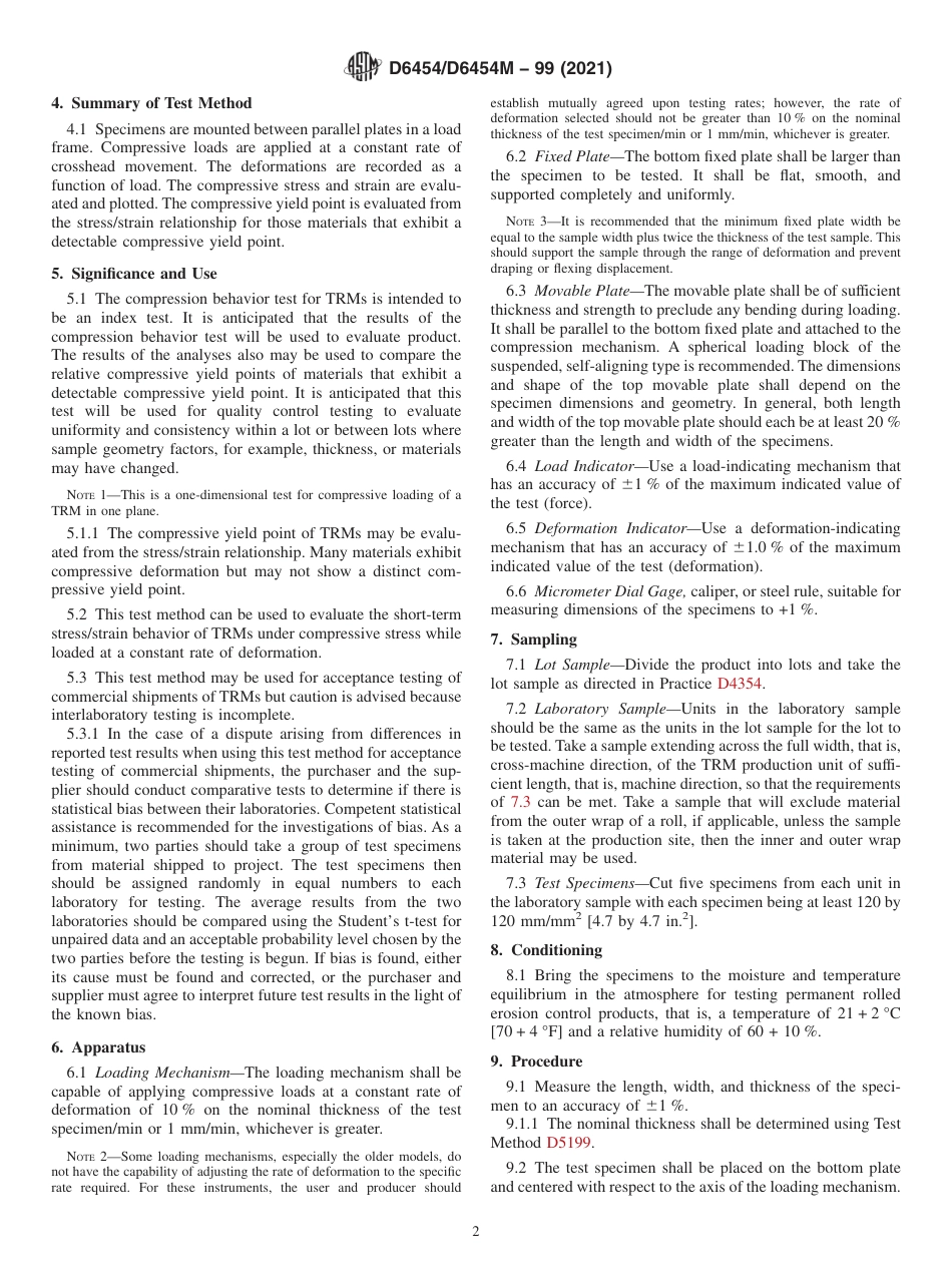 ASTM D6454 - D 6454M - 99 (2021).pdf_第2页