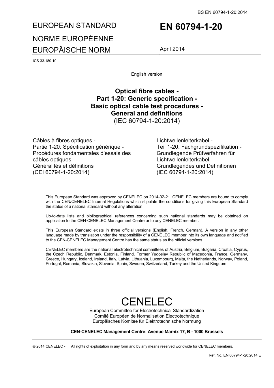 BS EN 60794-1-20-2014.pdf_第3页